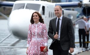 Prince William and Kate arrive in Vancouver by float plane on Sunday morning. (Jonathan Hayward/The Canadian Press)
